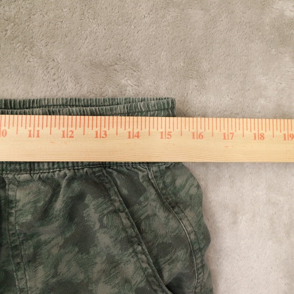 Orvis Women's Green Camo Tencel Paperbag Drawstring Jogger Pants Size‎ M - Picture 4 of 10